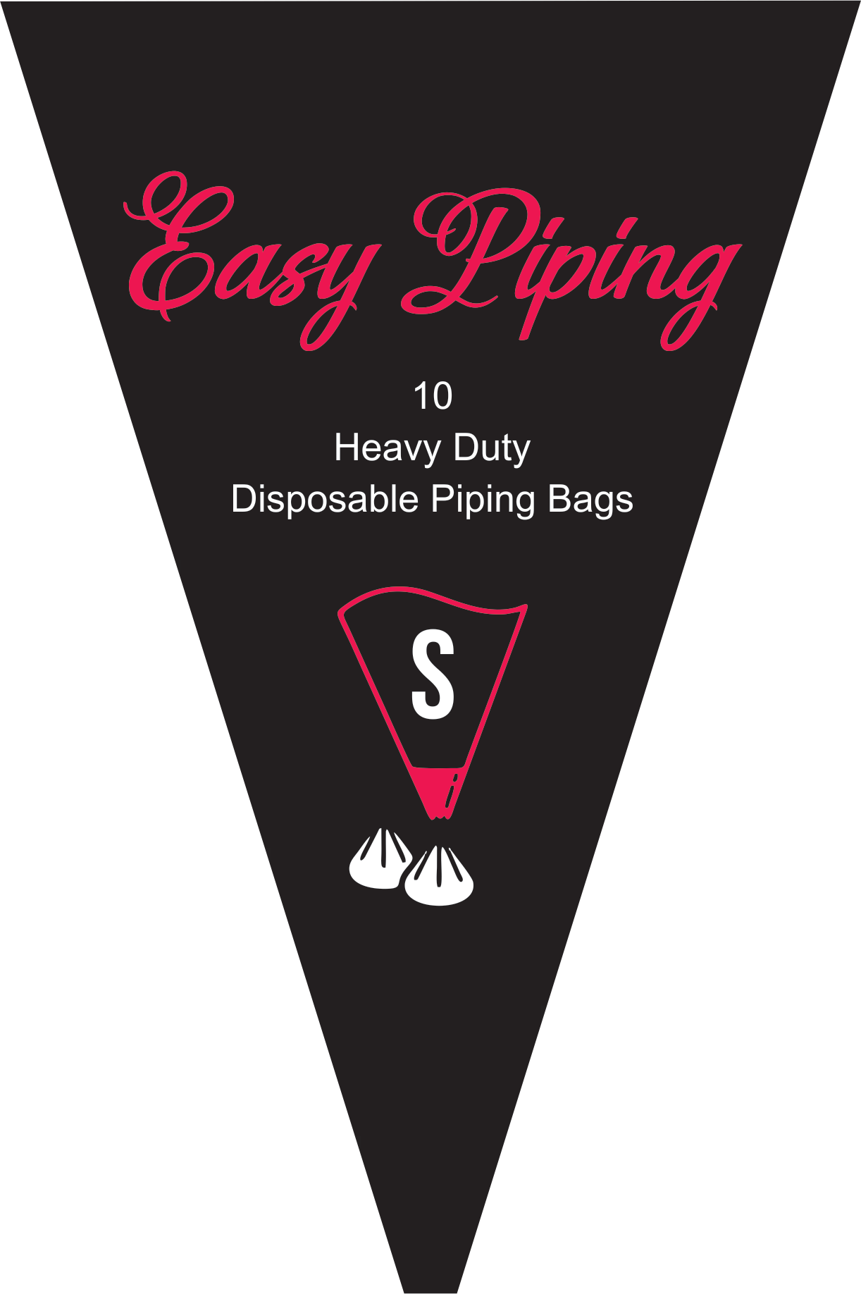Eazy heavy-duty piping bag pack